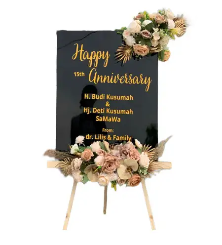 Papan Bunga Akrilik Sungaiaur