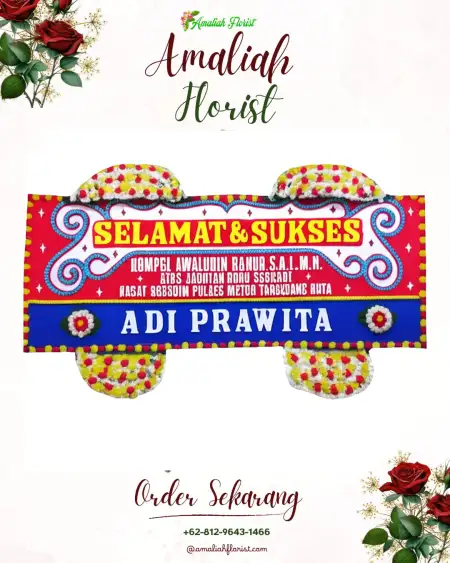 Papan Bunga Ucapan Selamat Sungaiaur